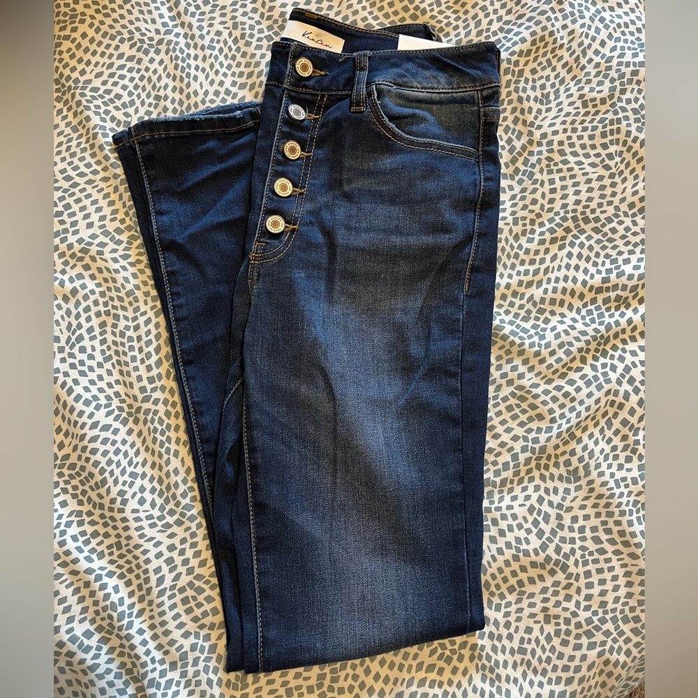 KanCan Button Fly Skinny Jeans